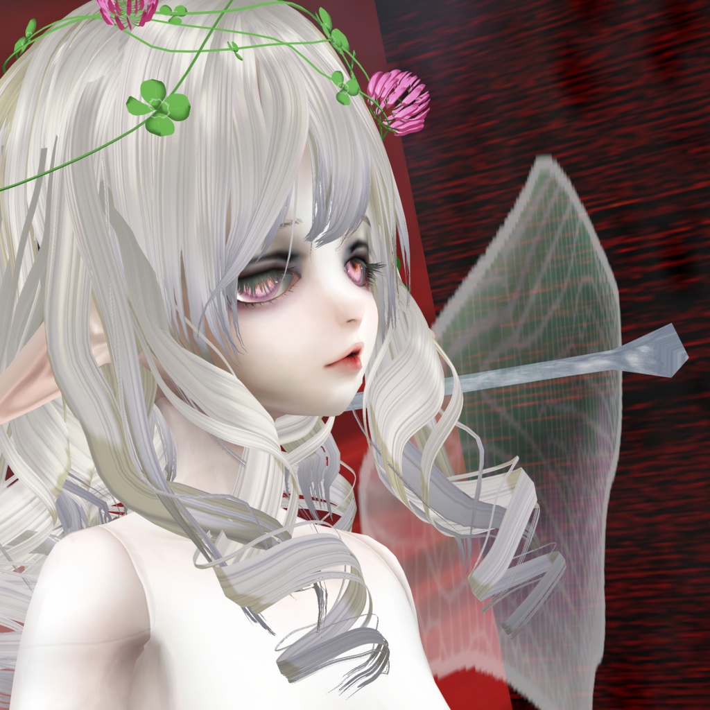 展翅の小妖精002【スノウ】 VRC