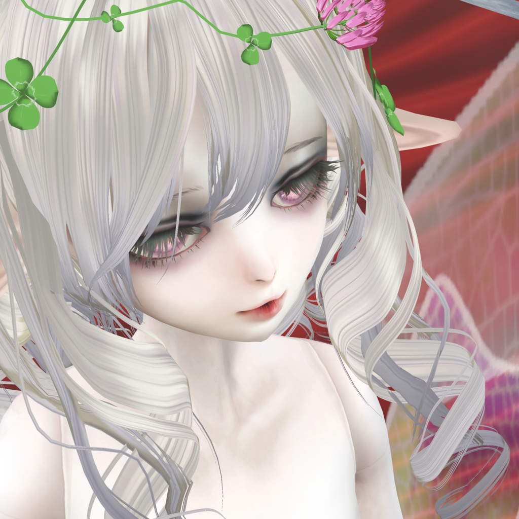 展翅の小妖精002【スノウ】 VRC