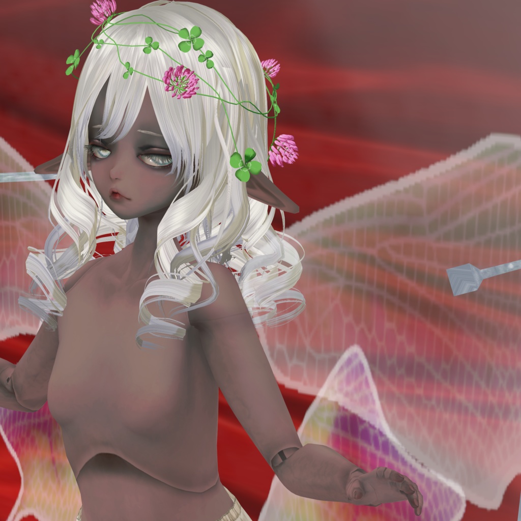 展翅の小妖精002【カカオ】 VRC