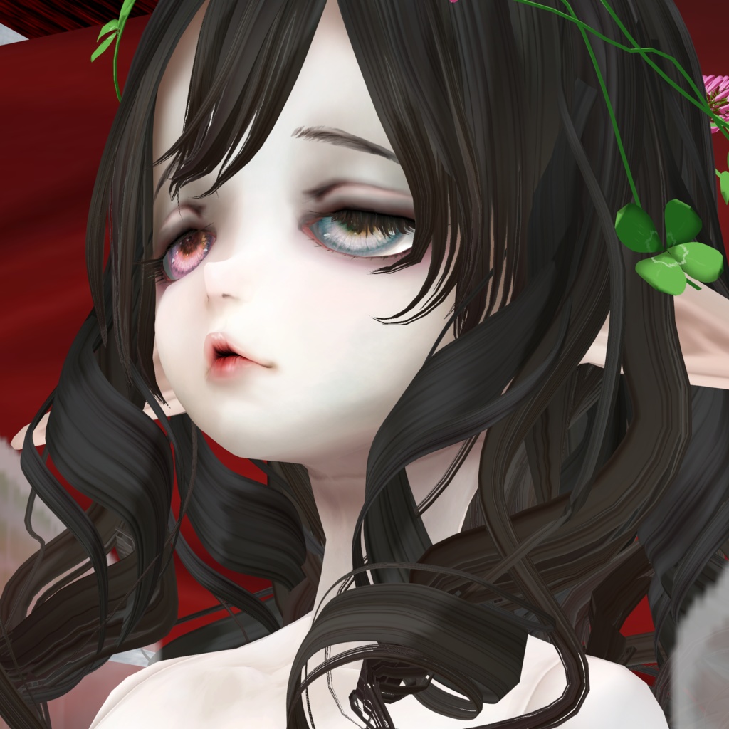 展翅の小妖精002【エボニー】 VRC