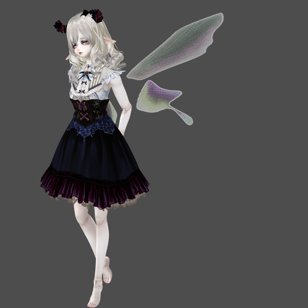 篭入り小妖精001【スノー】