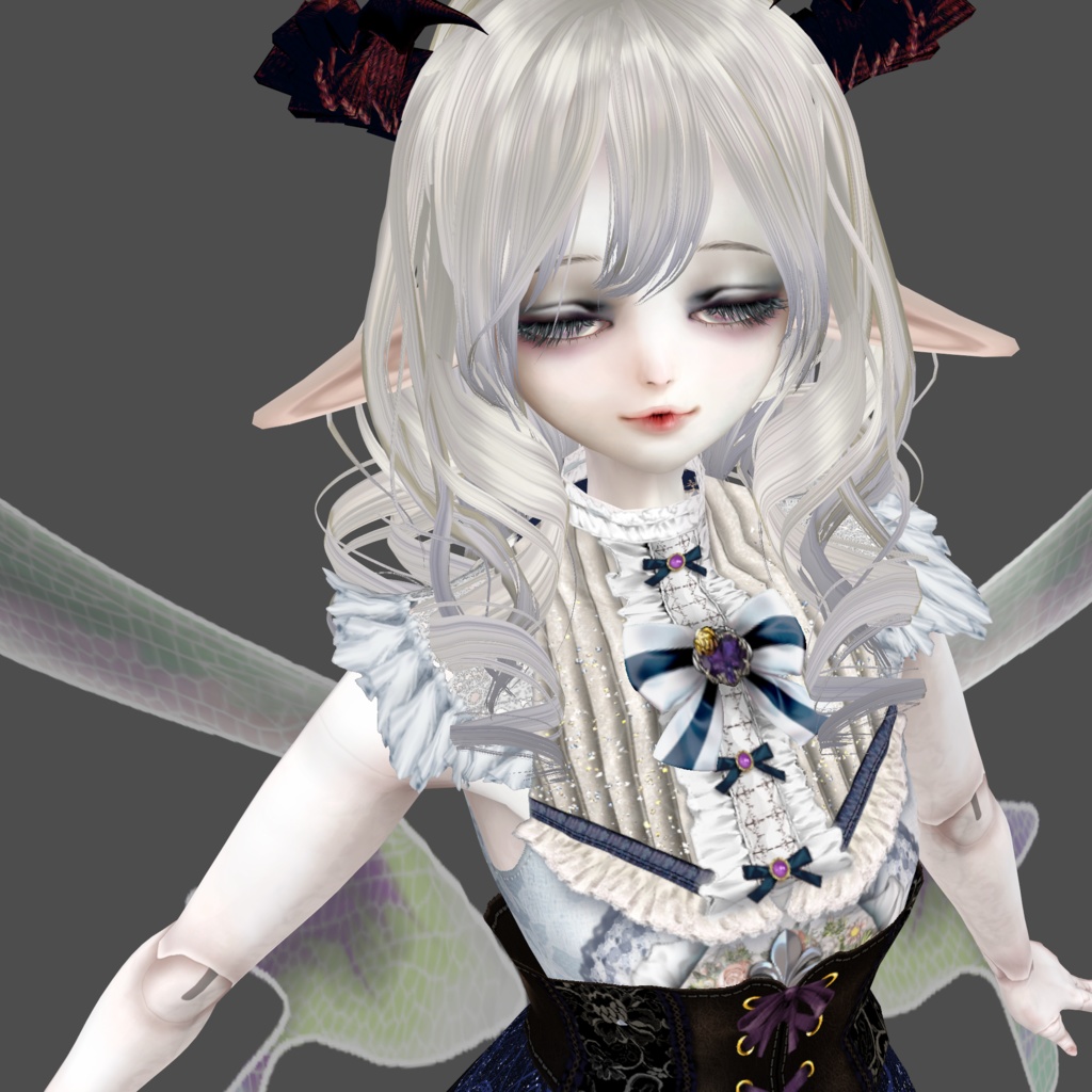 篭入り小妖精001【スノー】