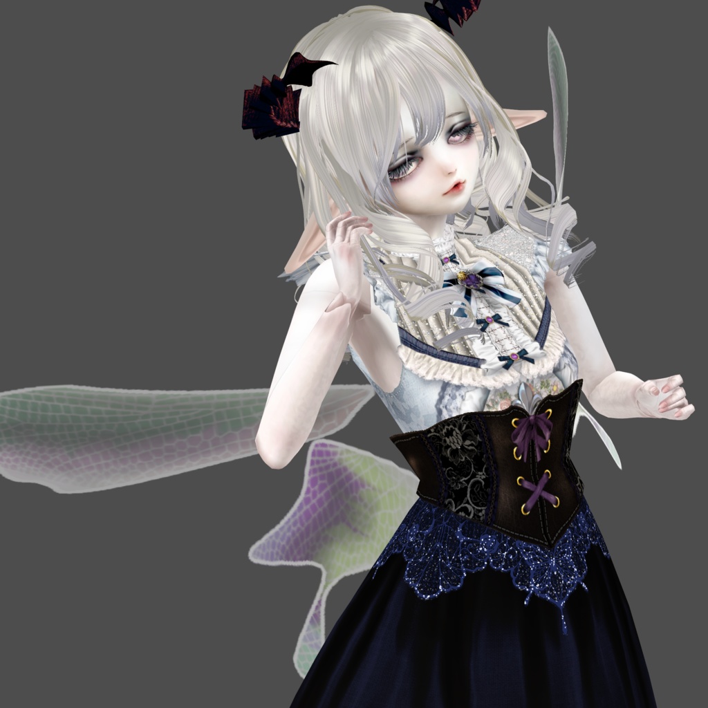 篭入り小妖精001【スノー】