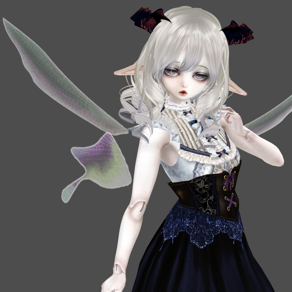 篭入り小妖精001【スノー】