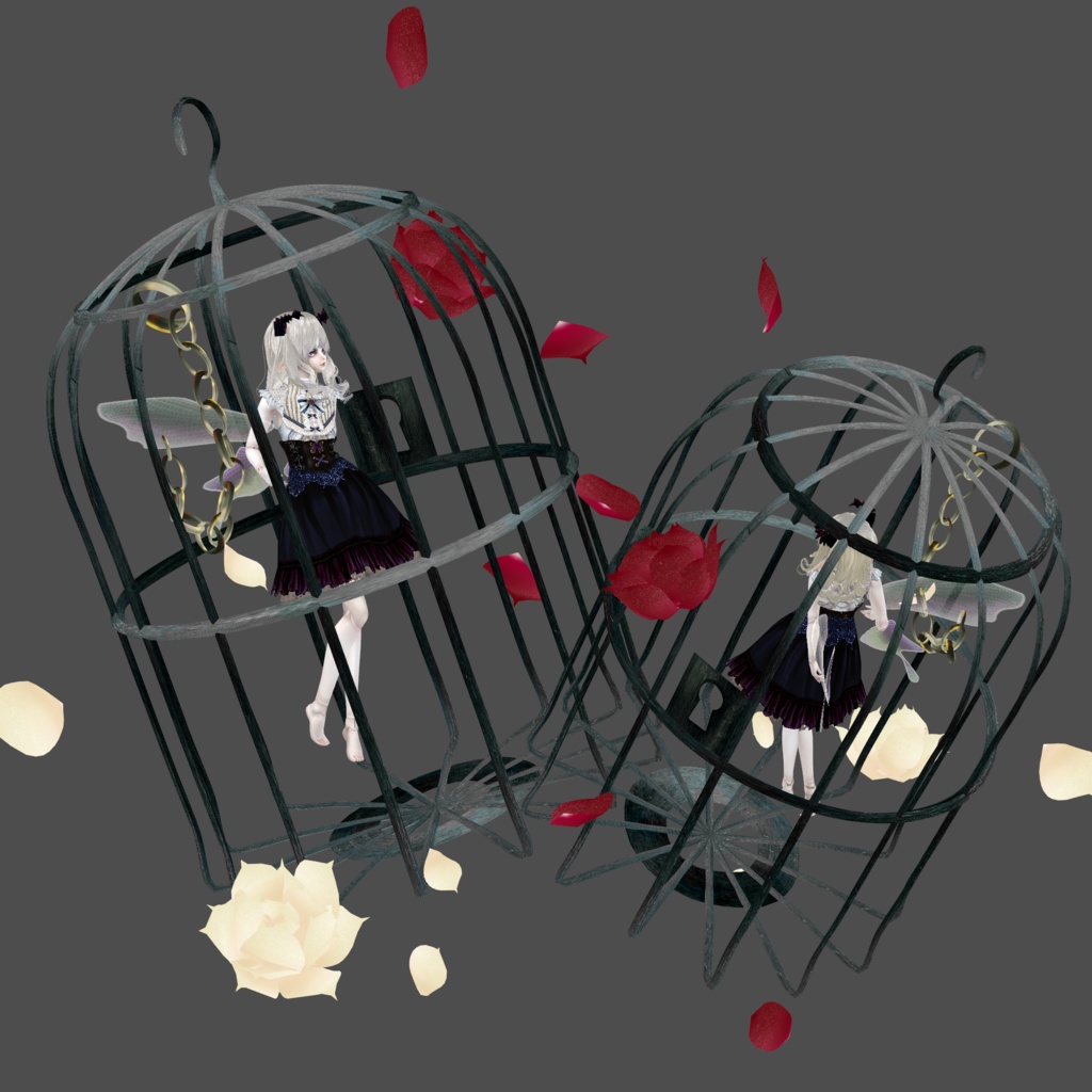 篭入り小妖精001【スノー】