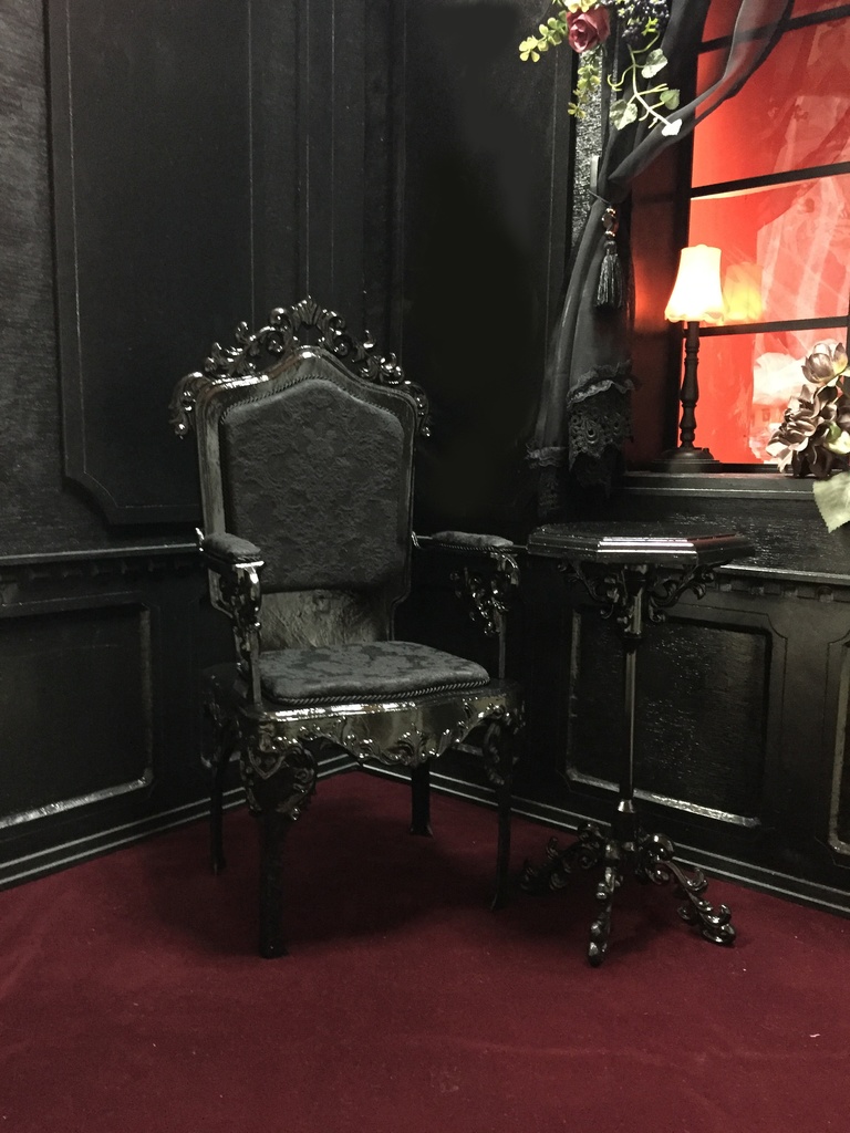 ゴシックチェアー スペシャルブラック