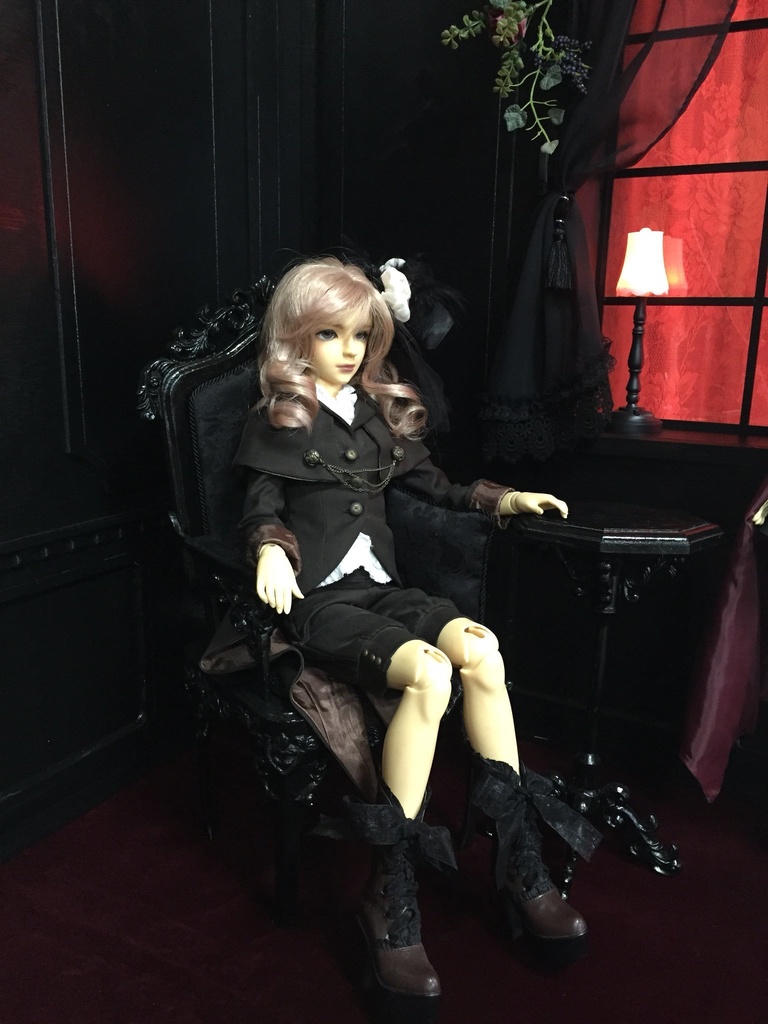 ゴシックチェアー スペシャルブルー