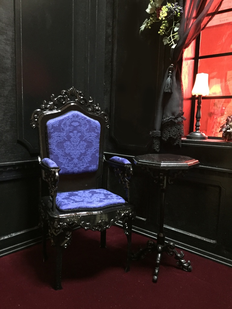 ゴシックチェアー スペシャルブルー