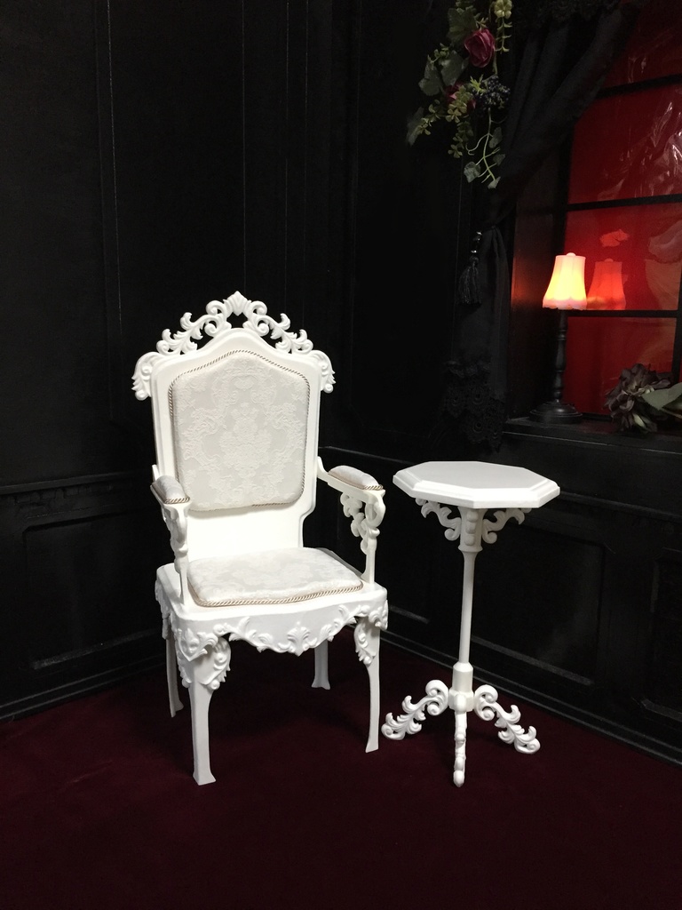 ゴシックチェアー スペシャルホワイト