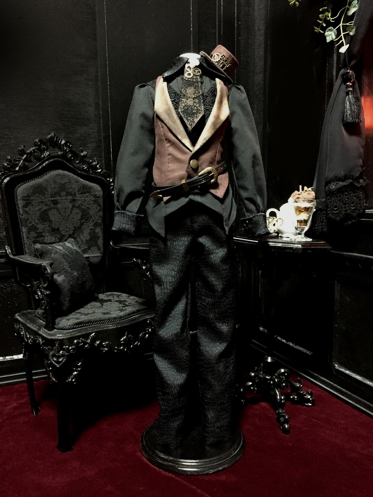 スチパン風ドレスセット♂　SD13男の子サイズ　再販