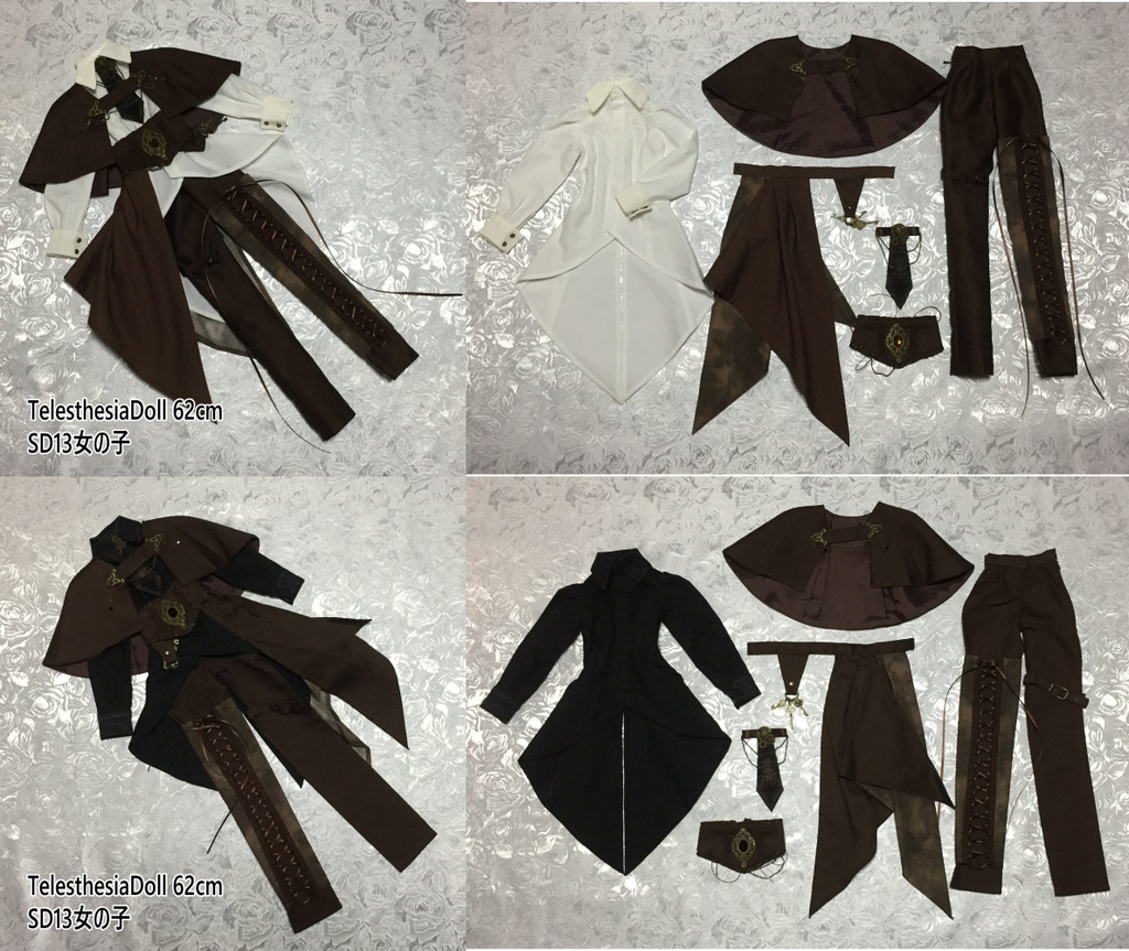 62cm スチームパンク服セット