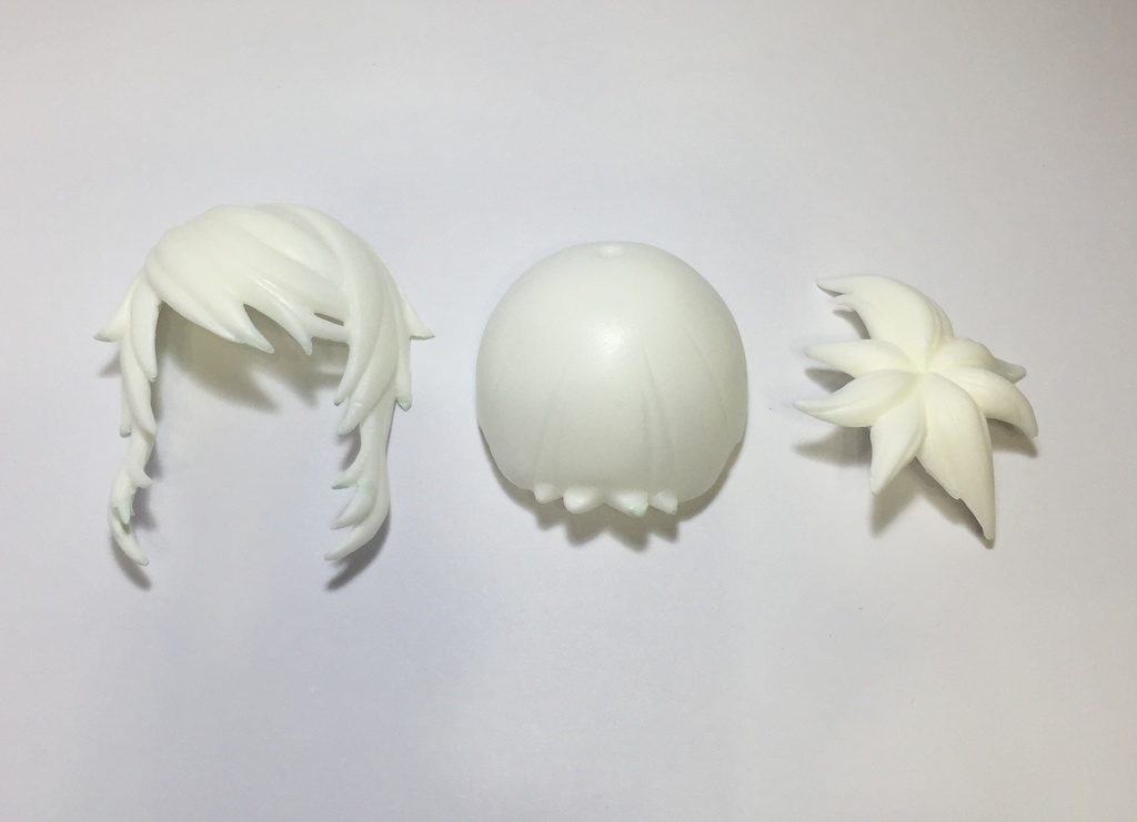 人間無骨ヘアパーツ