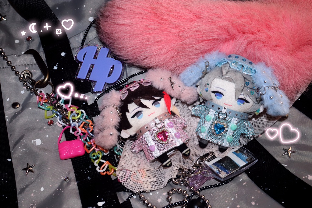 woof head band & be longs choker