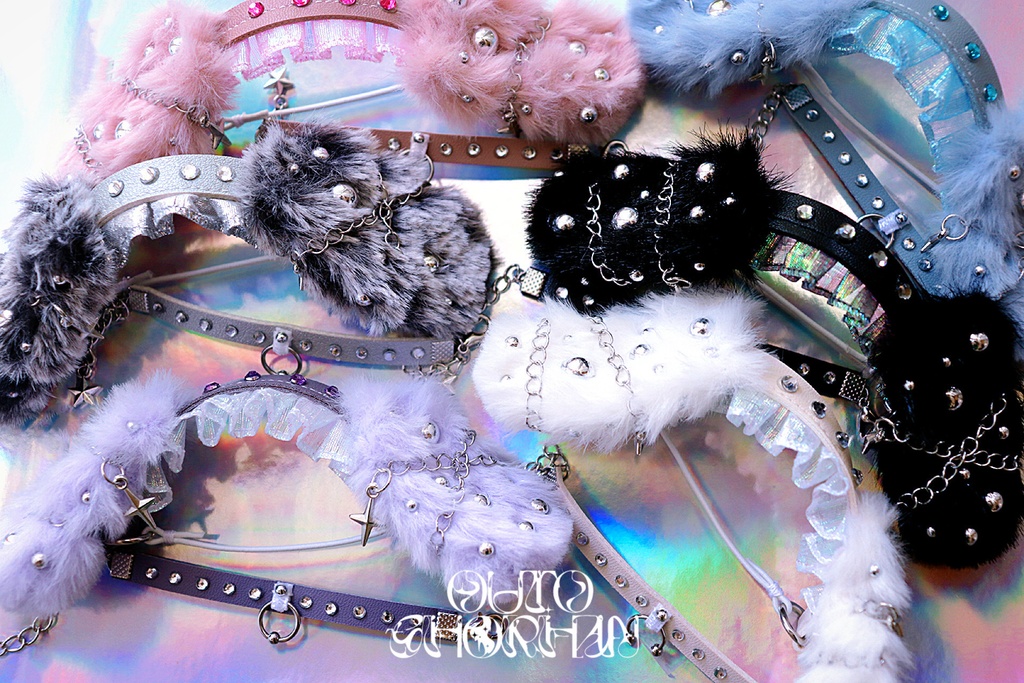 woof head band & be longs choker