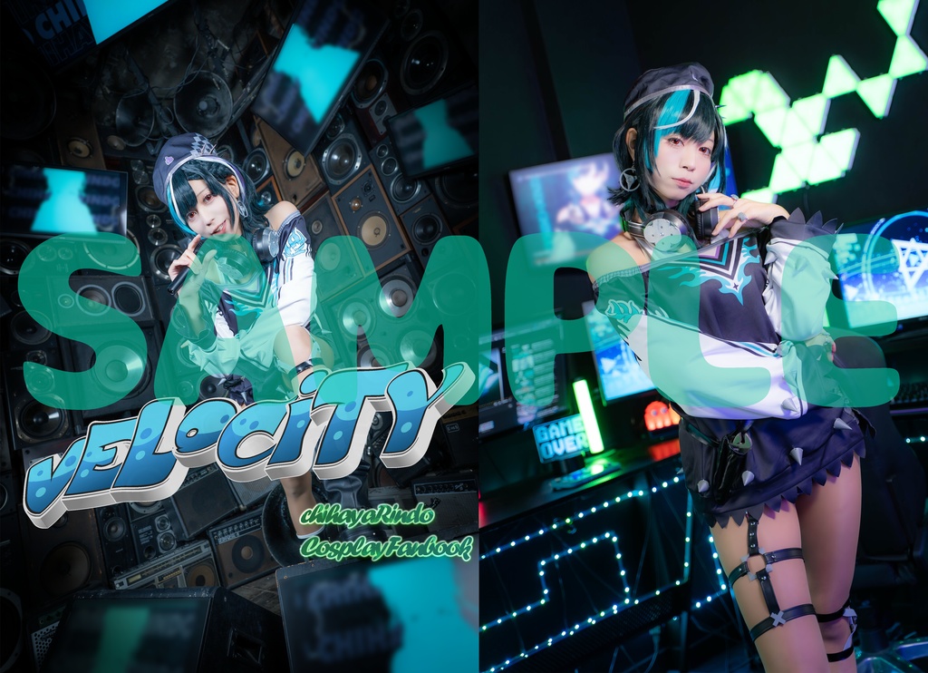 【C107発行】ホロライブ輪堂千速コスプレ本_VELOCiTY