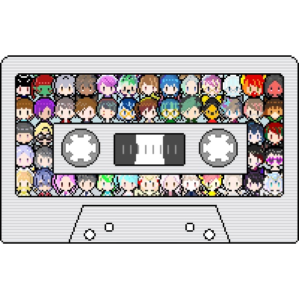 TAPEアクリルキーホルダー