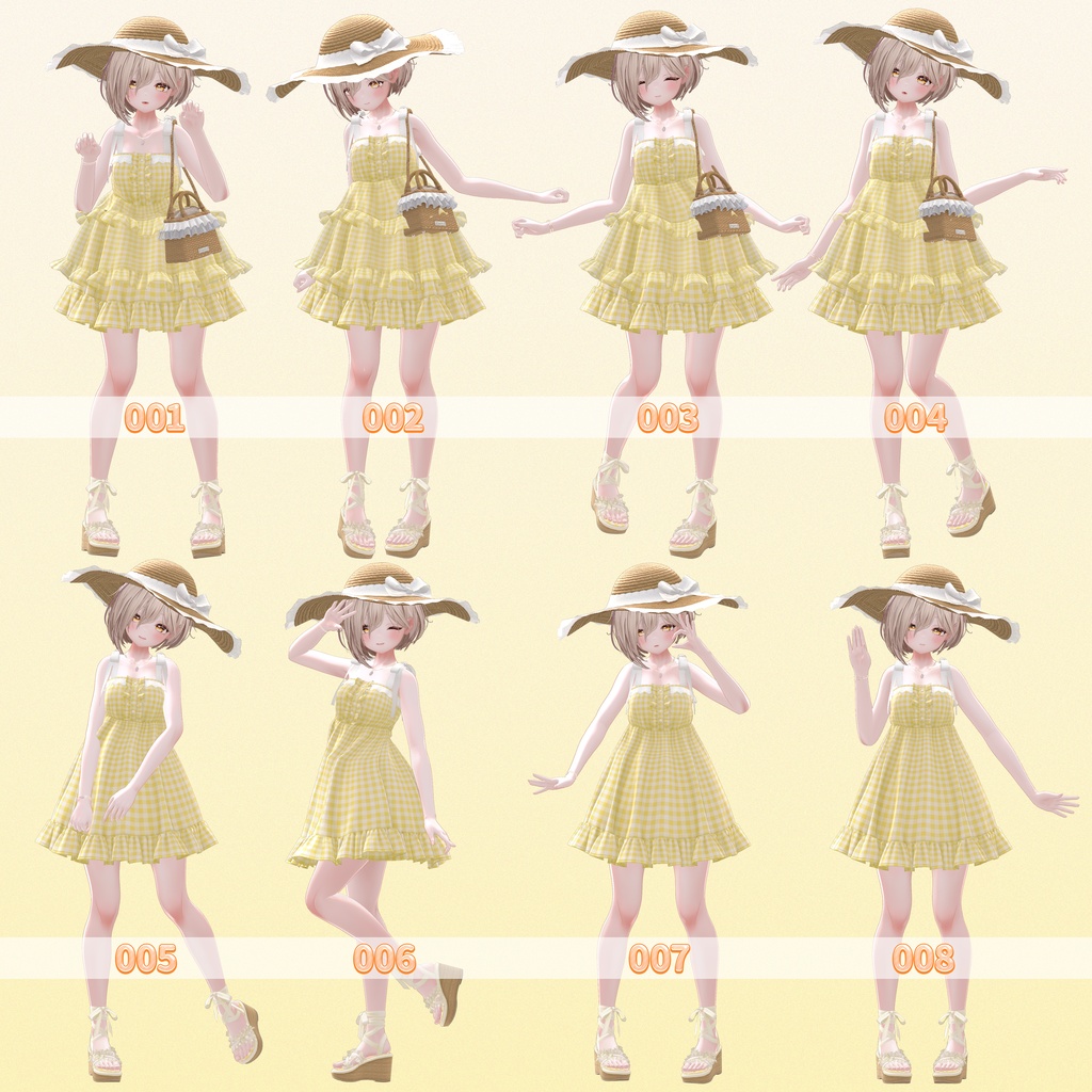 【30種類】Honey Pot Pose Set Vol.1 【AvatarPoseLibrary (APL) 対応】【おはついポーズ】