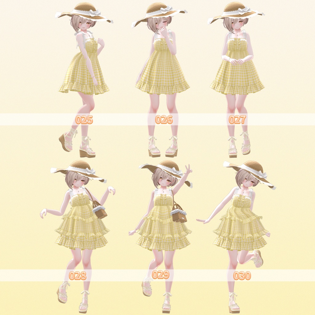 【30種類】Honey Pot Pose Set Vol.1 【AvatarPoseLibrary (APL) 対応】【おはついポーズ】