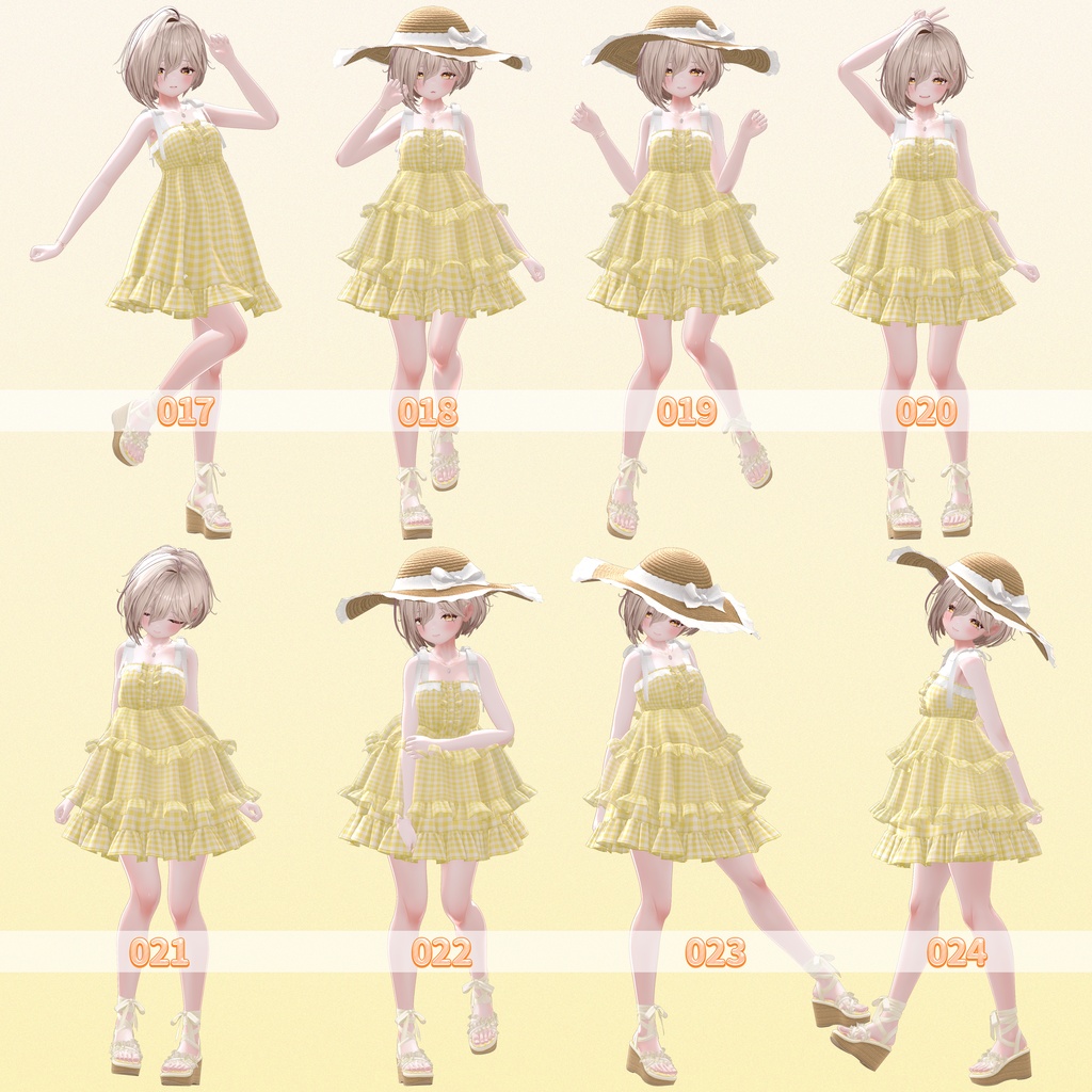 【30種類】Honey Pot Pose Set Vol.1 【AvatarPoseLibrary (APL) 対応】【おはついポーズ】