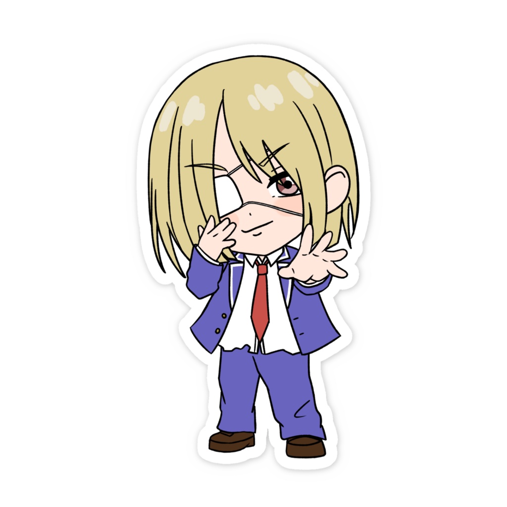 【時アダ】神狩ユウト スマホステッカー
