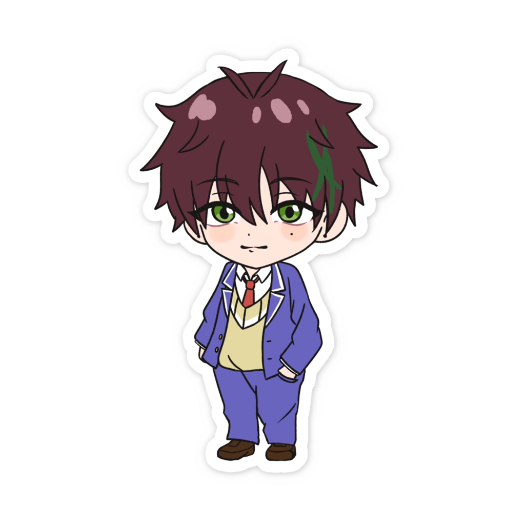 【時アダ】霧島遥 スマホステッカー