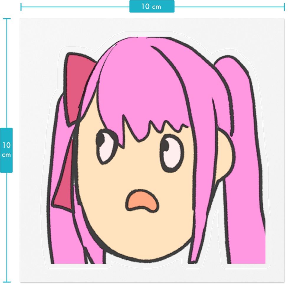【ももせチャン?】ステッカー