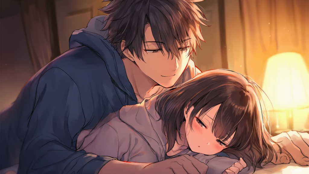 【ASMR】高熱の彼女が耳のマッサージをおねだりしてきて欲に負けてしまうダウナーな医者彼氏