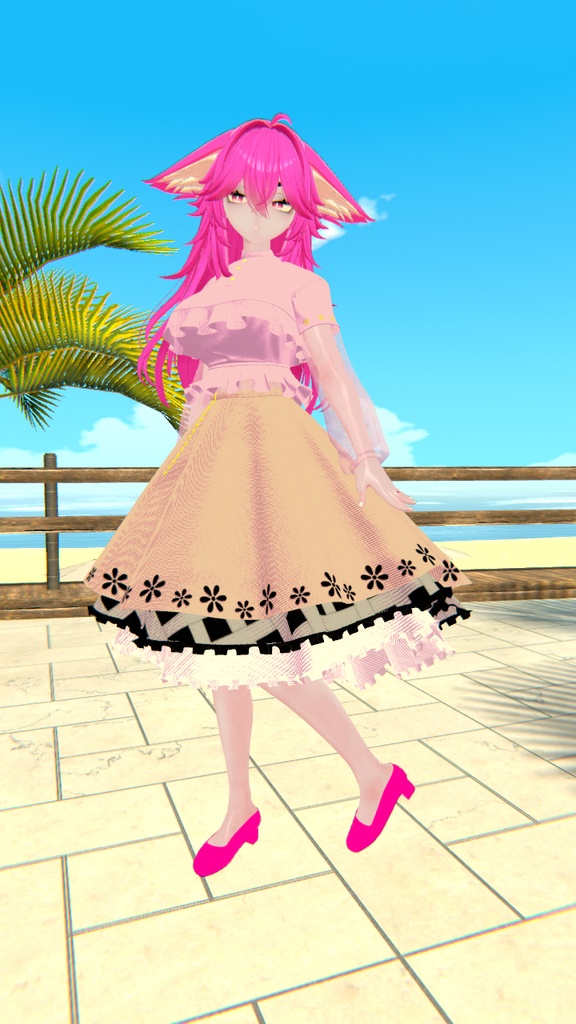 龍のヨルちゃん用パンプス