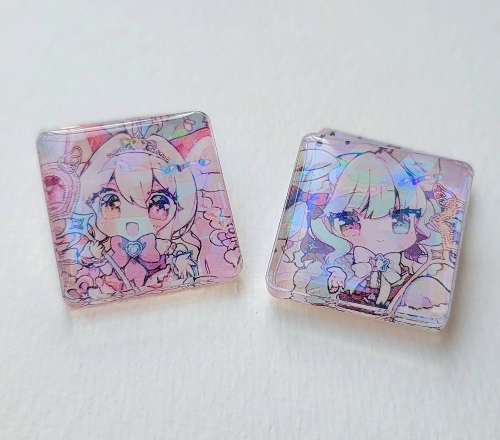 【※特典配布終了】ぷっくりホログラムアクリルシール