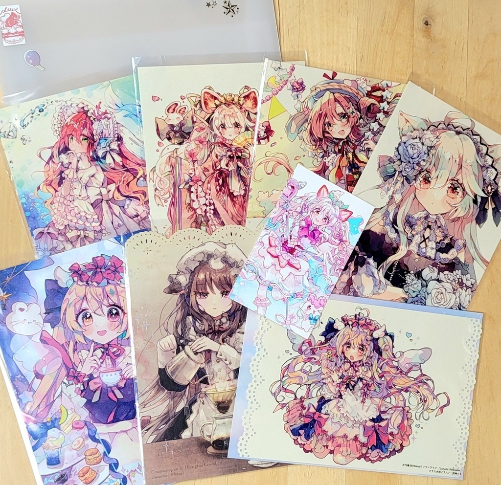 【期間限定通販】★在庫2点「きらきらポストカードセット」〈￥1,500お得！〉