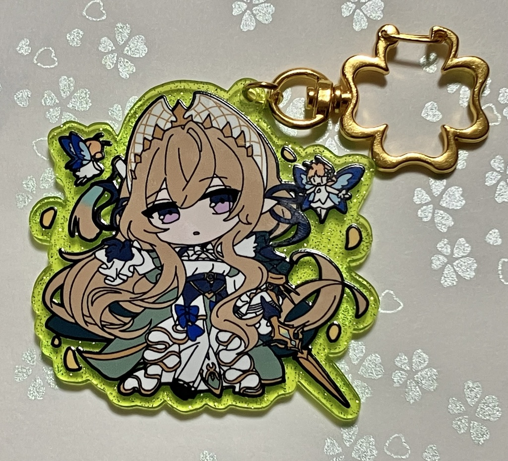 オルテニアアクリルキーホルダー