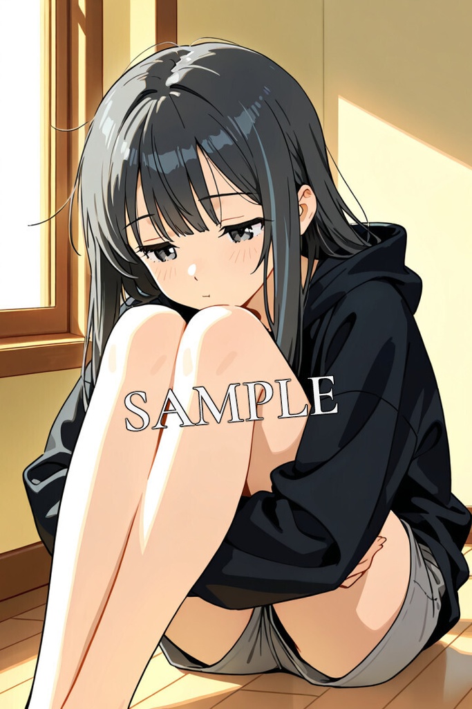 ジト目パーカー女子 Visual Collection Vol.01