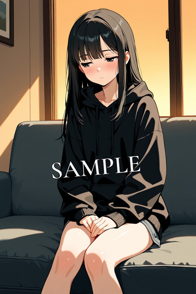 ジト目パーカー女子 Visual Collection Vol.01