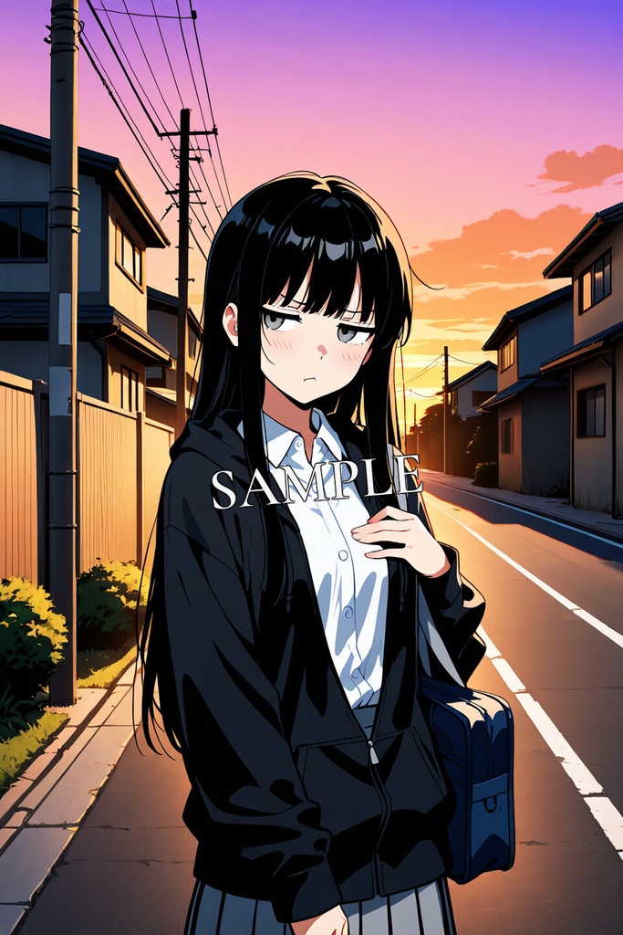 ジト目パーカー女子 Visual Collection Vol.02 放課後・寄り道編