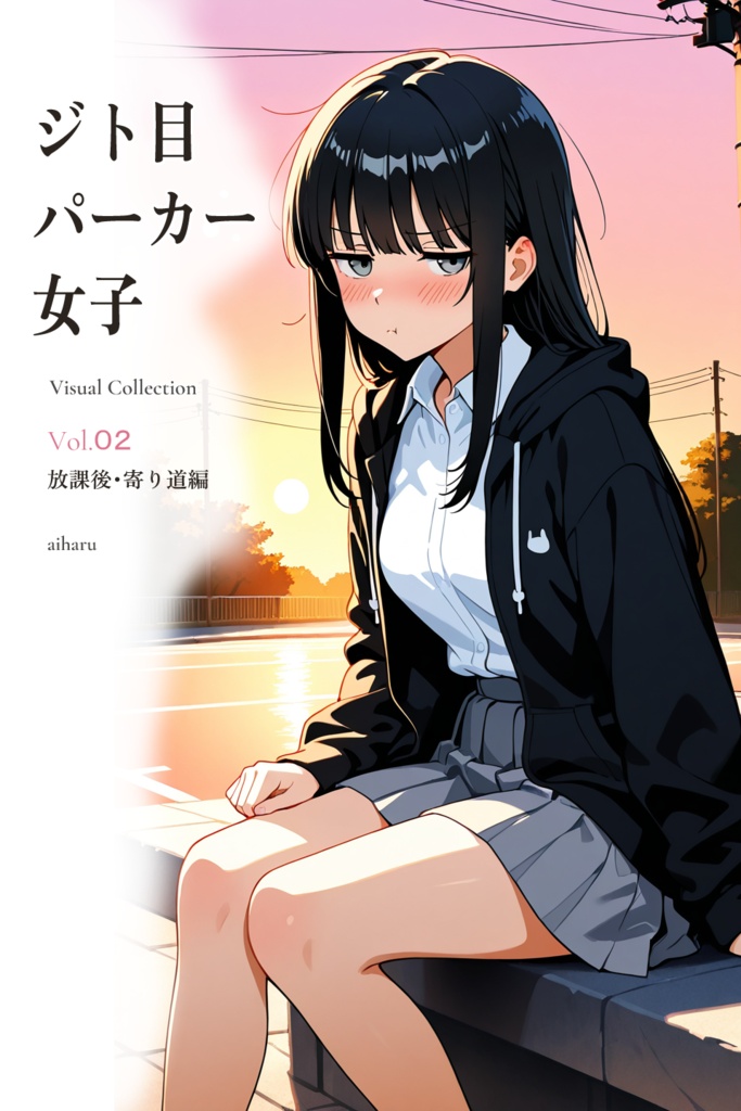 ジト目パーカー女子 Visual Collection Vol.02 放課後・寄り道編