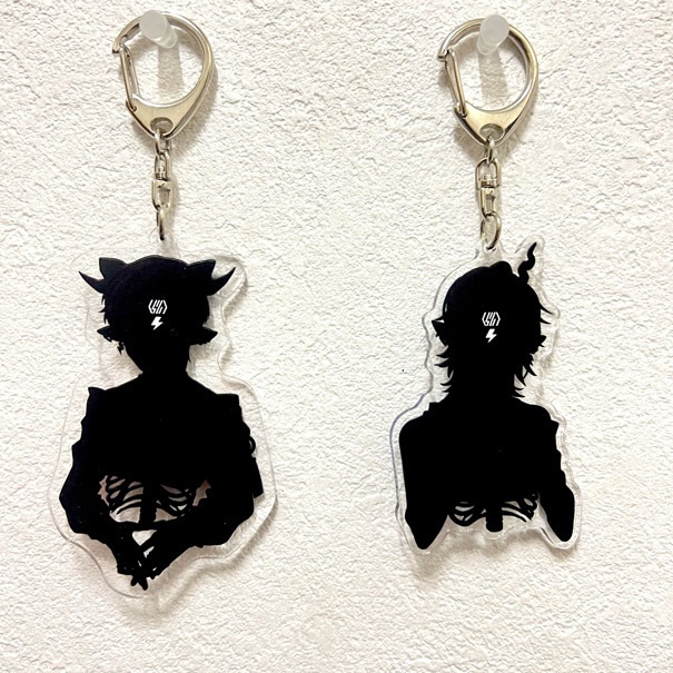 アクリルキーホルダー(バイコーン/ユニコーン)