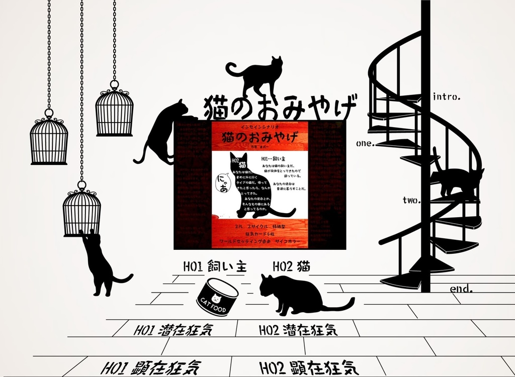 猫のおみやげ【インセインシナリオ】