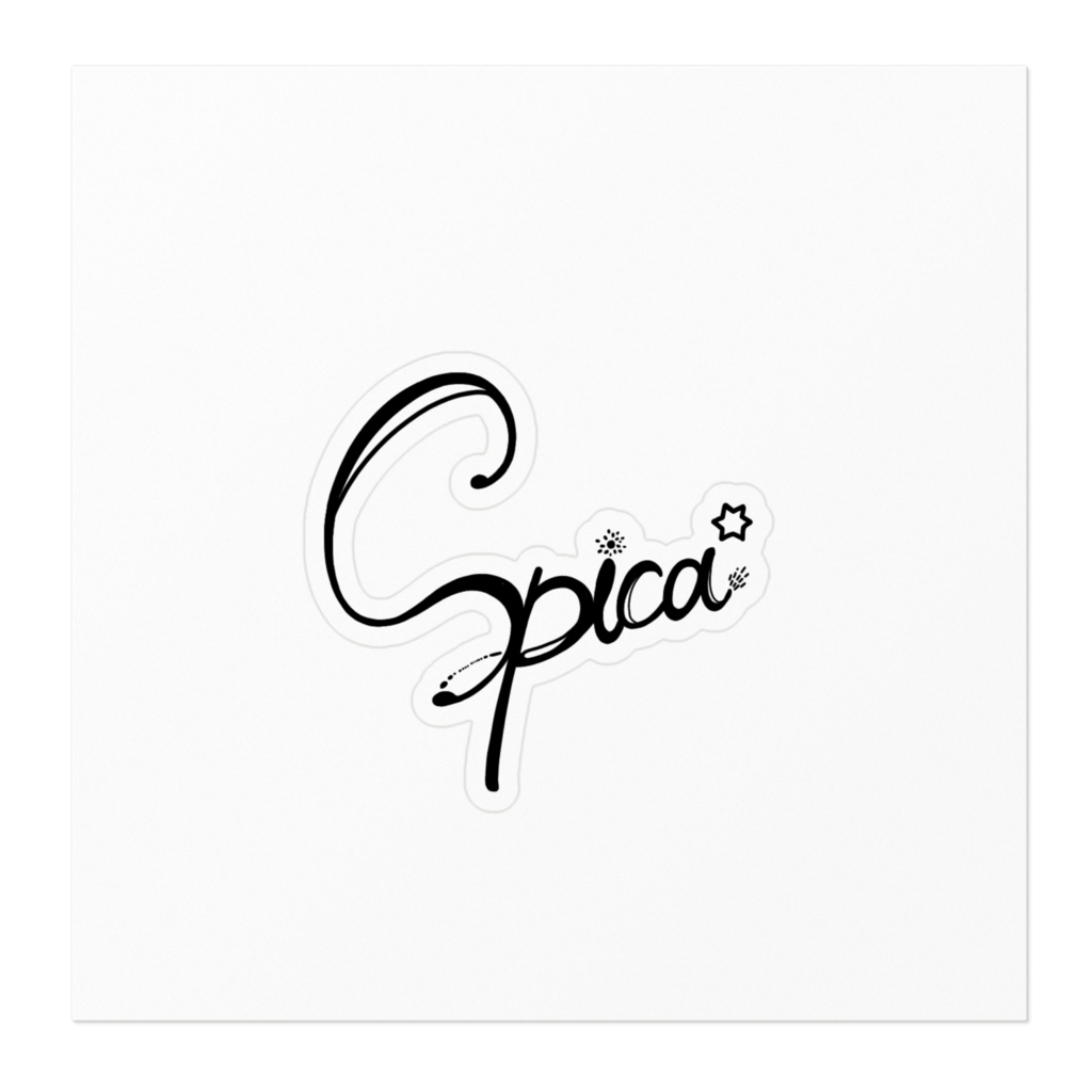 ステッカー(Spica꙳)