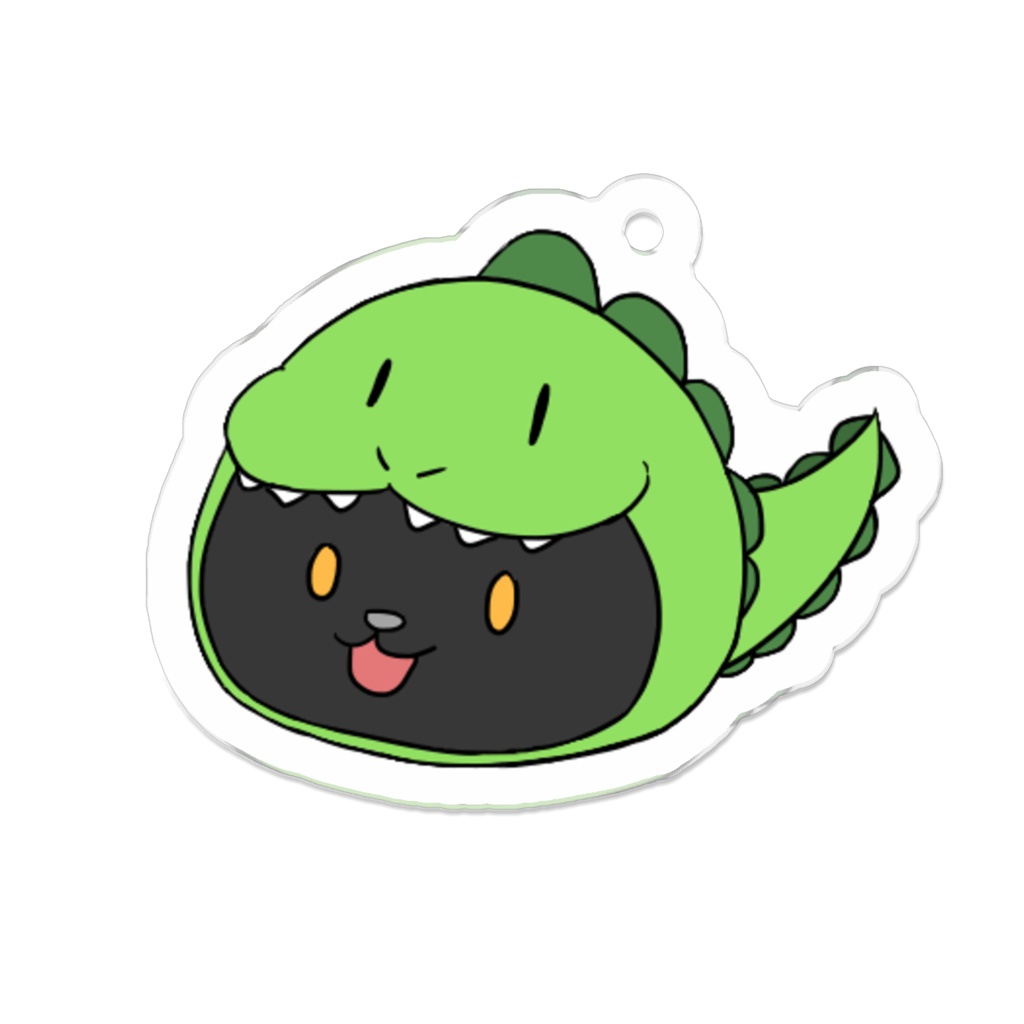 ねこもちキーホルダー（かいじゅう）