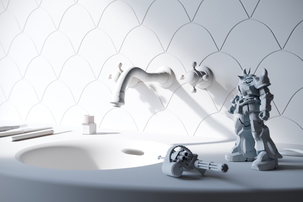 TAMIYA愛用 ガンプラ制作風景