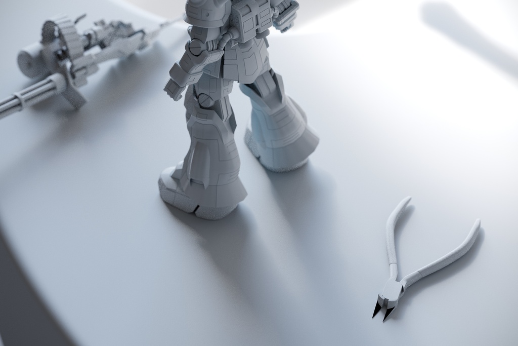 TAMIYA愛用 ガンプラ制作風景