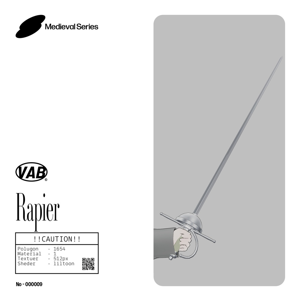 [Medieval Series] Rapier