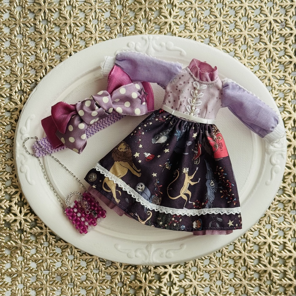 クリスマスワンピースセット