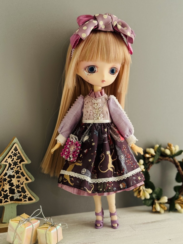 クリスマスワンピースセット