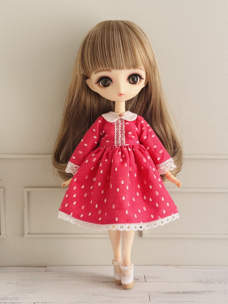 アウトレットワンピース(しずくピンク)