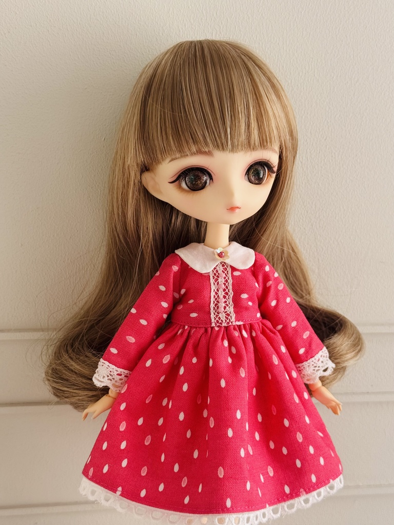 アウトレットワンピース(しずくピンク)