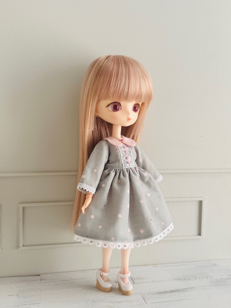 アウトレットワンピース(グレー)