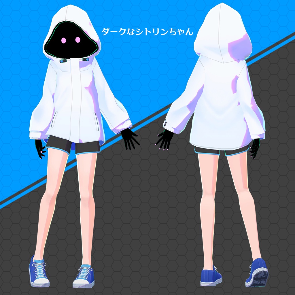 【オリジナル3Dモデル】シトリンちゃん