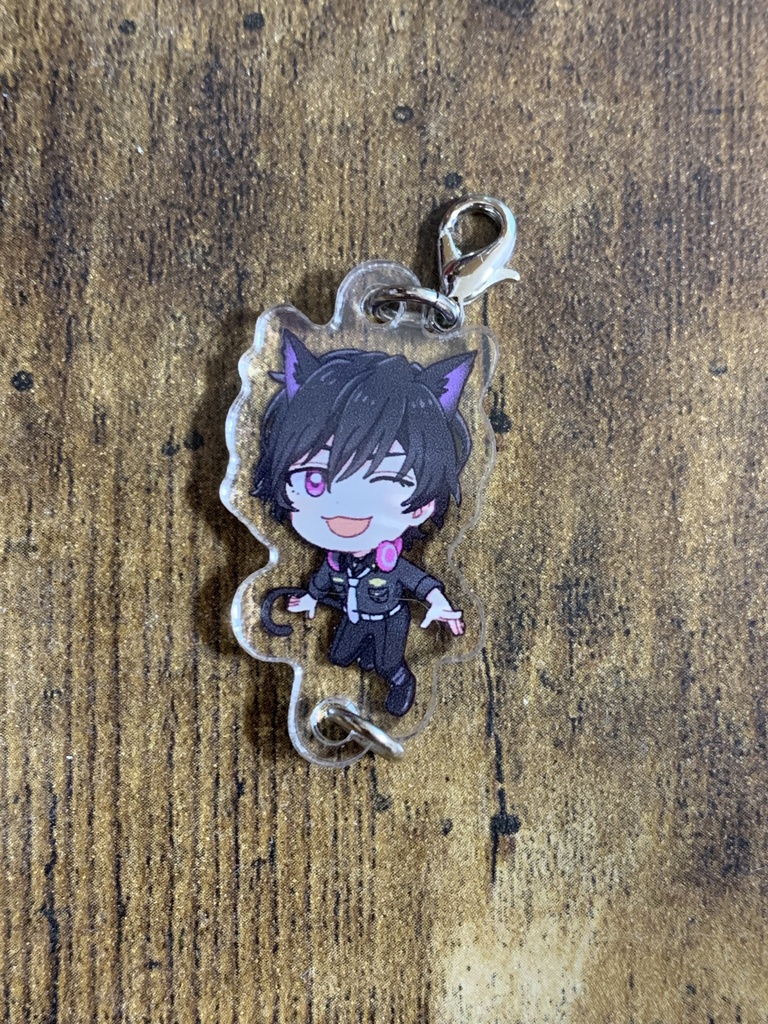 10期&兄弟アクリルチャーム(バラ)