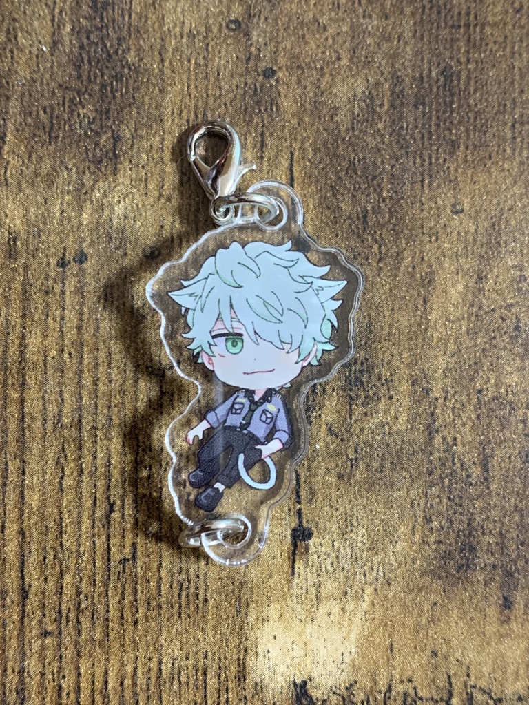 10期&兄弟アクリルチャーム(バラ)